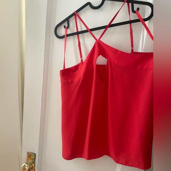 BCBGMaxAzria Red Halter Top - Picture 2 of 3